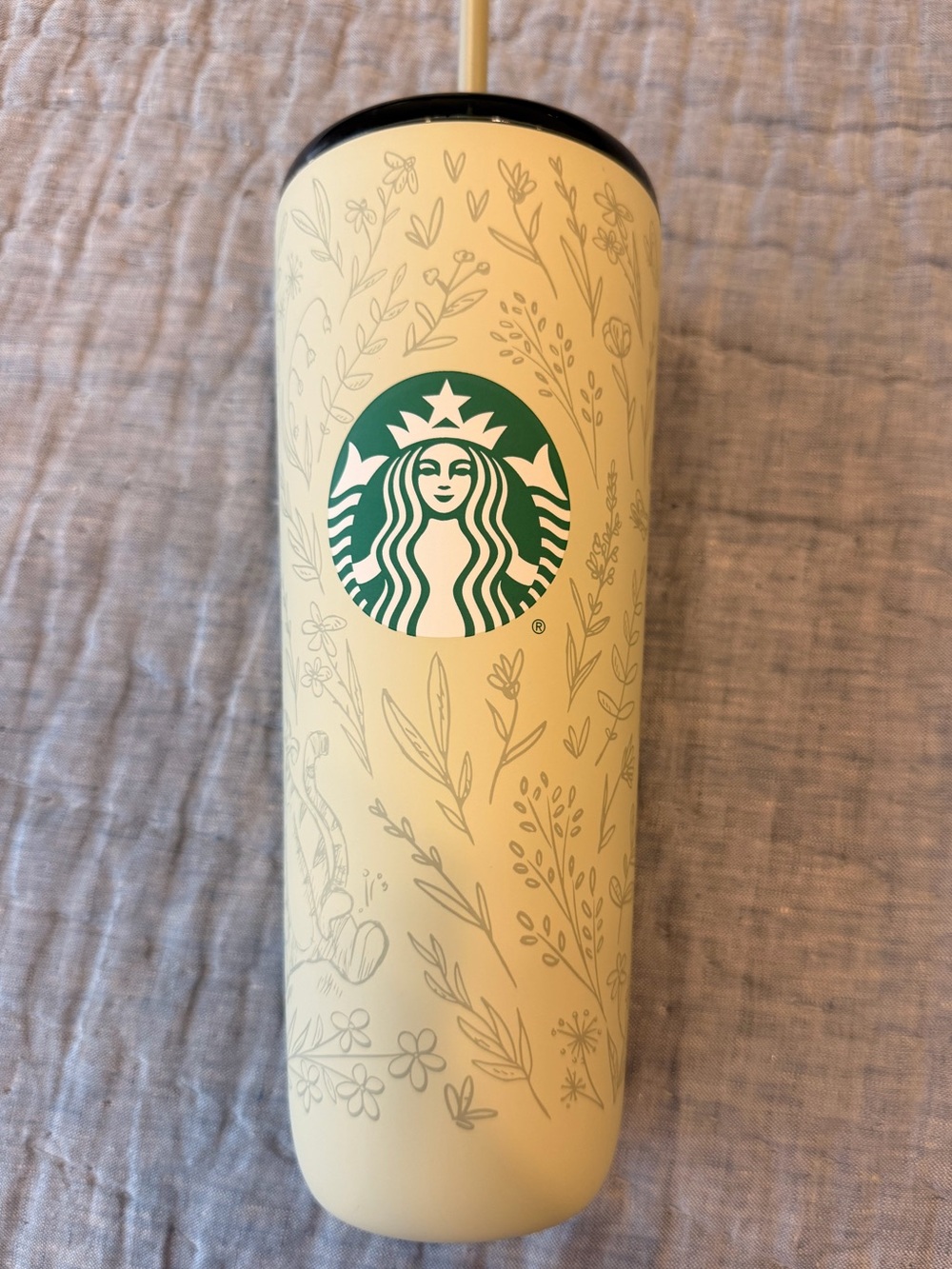 Starbucks Green Disney World Winnie the Pooh Tumbler